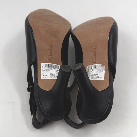 Elegant Black Slingback Heels - Picture 11 of 14